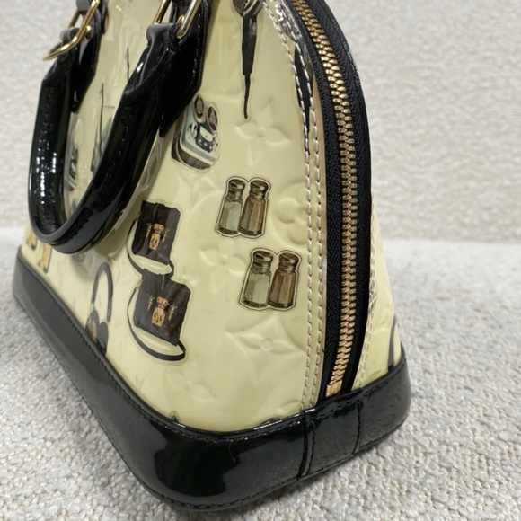 Authentic Pre-Owned Louis Vuitton Vernis Nicolas Ghesquière Alma BB - Picture 8 of 15